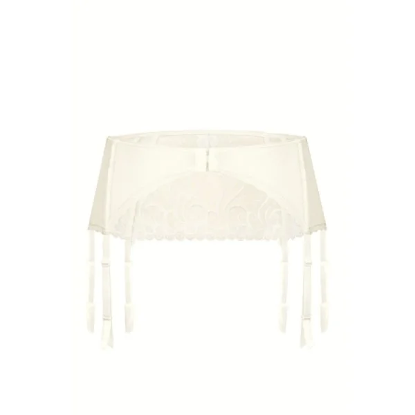 Anuk Strumpfgürtel Ekru von Róza | Fesselliebe.de