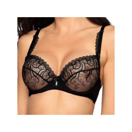 Anuk Soft-BH Schwarz von Róza | Fesselliebe.de