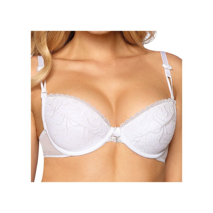 Anuk Push-Up BH Weiss von Róza | Fesselliebe.de