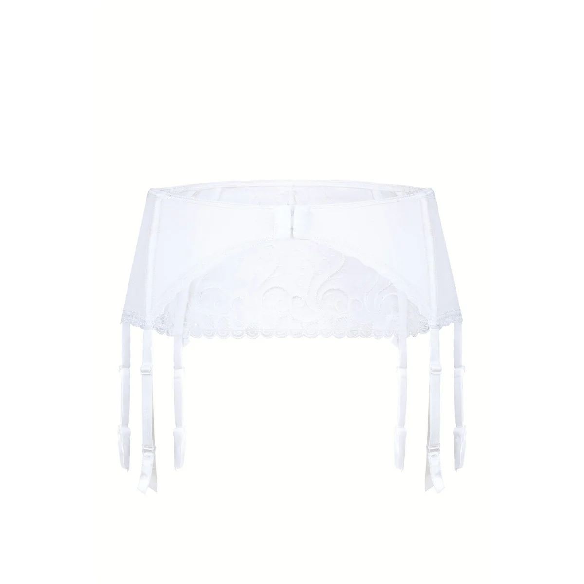 Anuk Strumpfgürtel Weiss von Róza | Fesselliebe.de