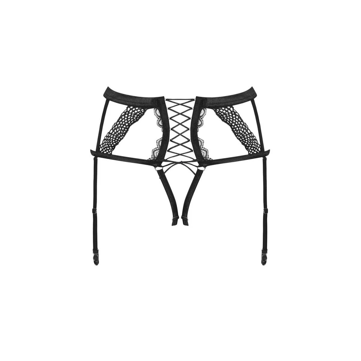 Bravelle Strumpfgürtel Schwarz von Obsessive | Fesselliebe.de