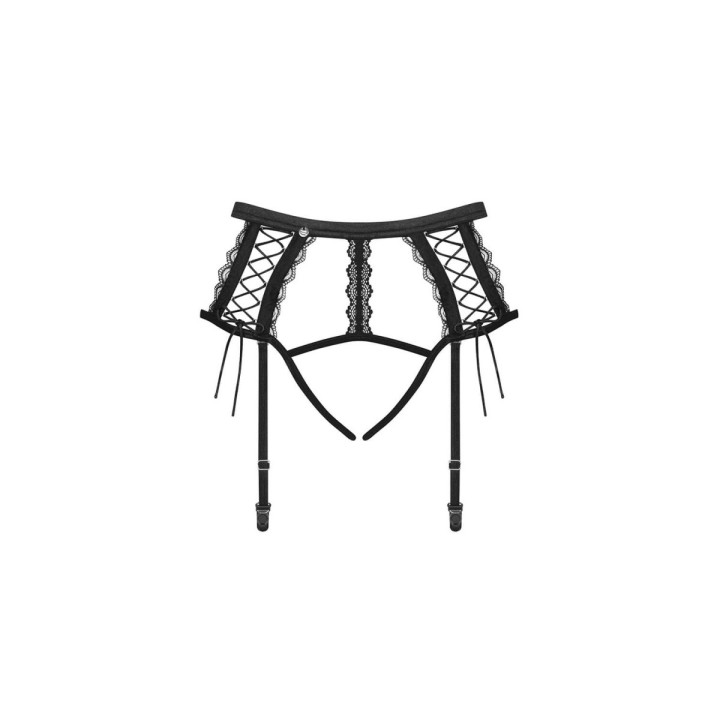 Bravelle Strumpfgürtel Schwarz von Obsessive | Fesselliebe.de