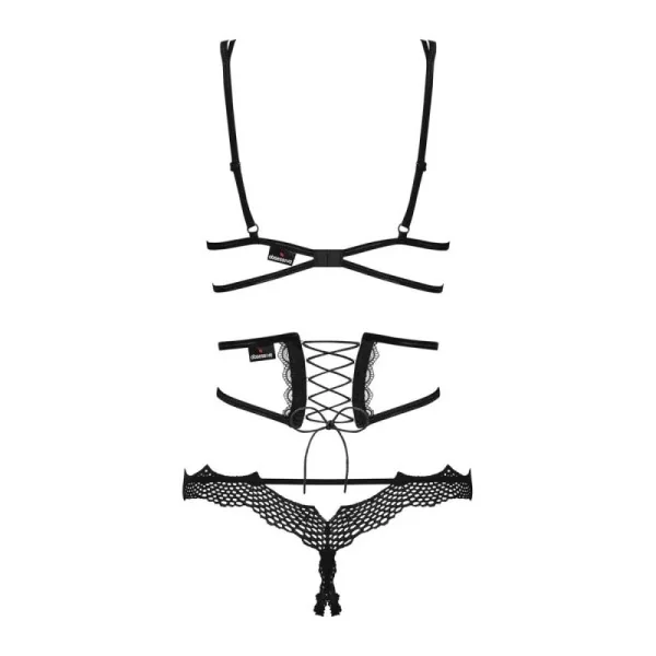 Bravelle 3er Set schwarz von Obsessive kaufen | Fesselliebe