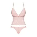 Delicanta Top & Höschen Pink von Obsessive