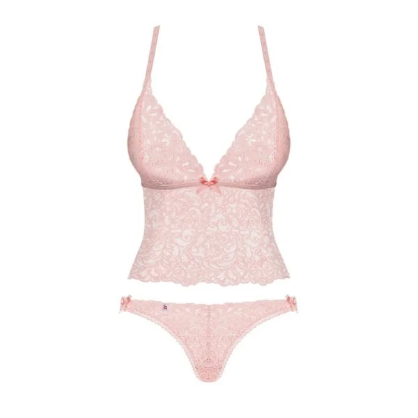 Delicanta Top & Höschen Pink von Obsessive | Fesselliebe.de