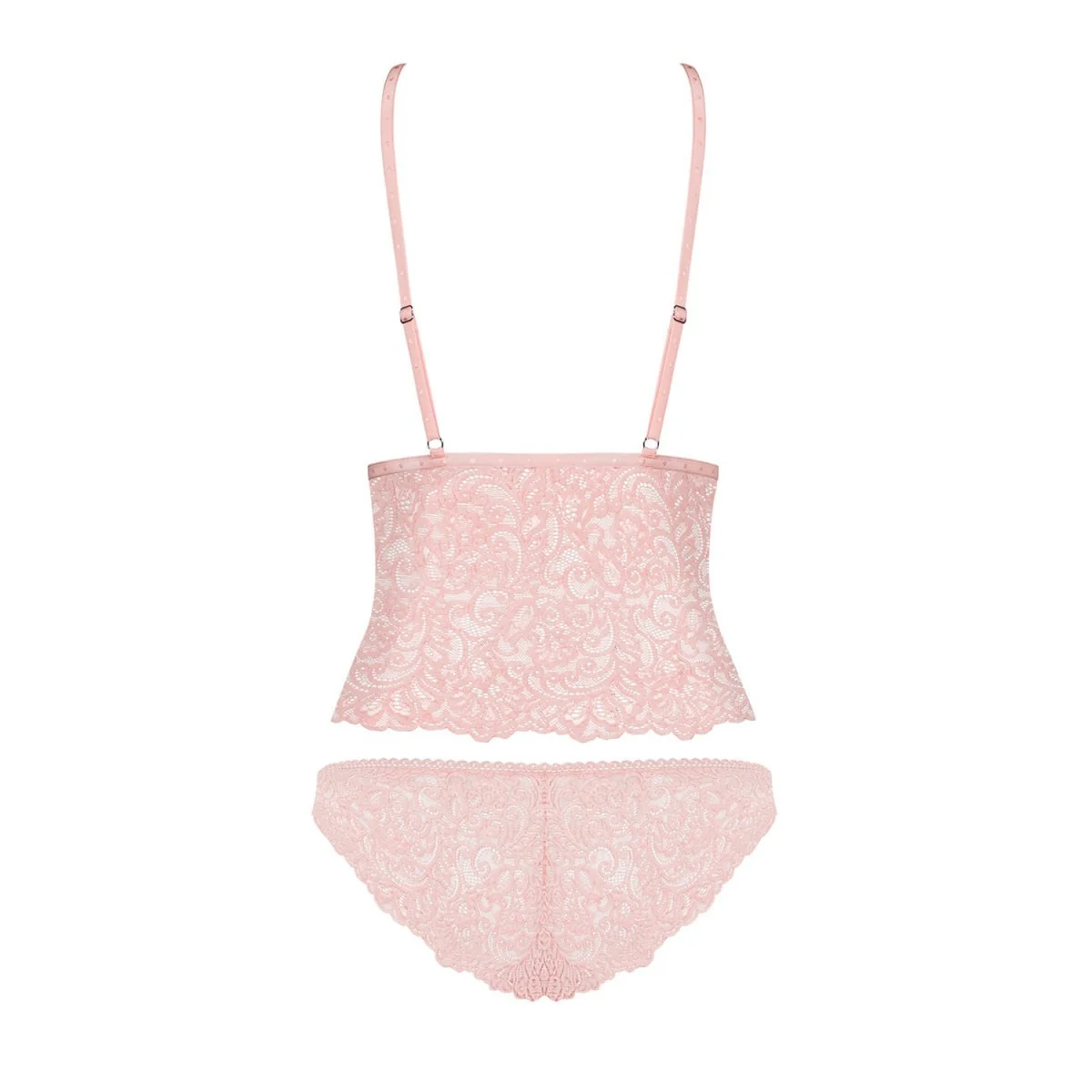 Delicanta Top & Höschen Pink von Obsessive | Fesselliebe.de