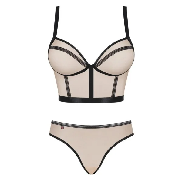 Nudelia Top & Höschen Nude von Obsessive | Fesselliebe.de
