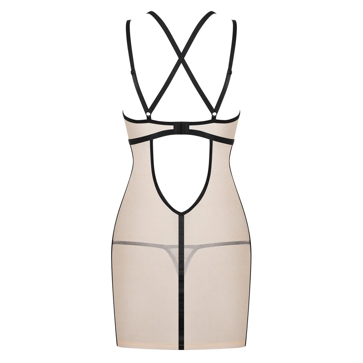 Nudelia Chemise & Tanga Nude von Obsessive kaufen | Fesselliebe