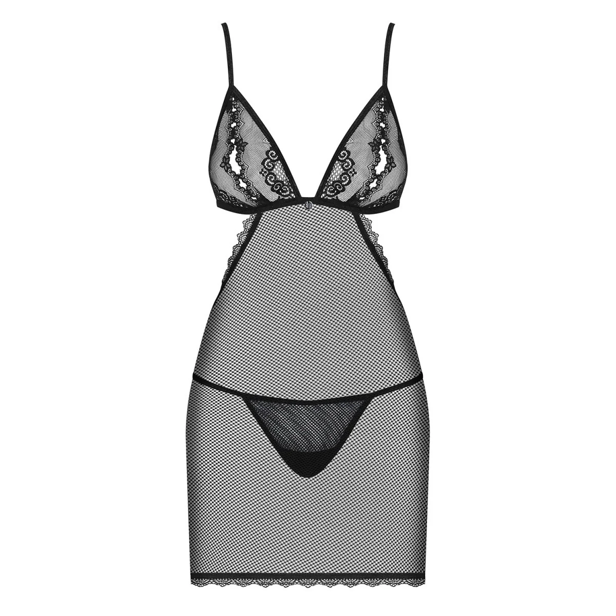 Millagro Chemise & Tanga schwarz von Obsessive kaufen | Fesselliebe