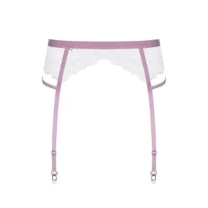 Lilyanne Strumpfgürtel Weiss von Obsessive