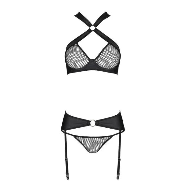 Amanda 3er Set Schwarz von Passion-Exklusiv | Fesselliebe.de