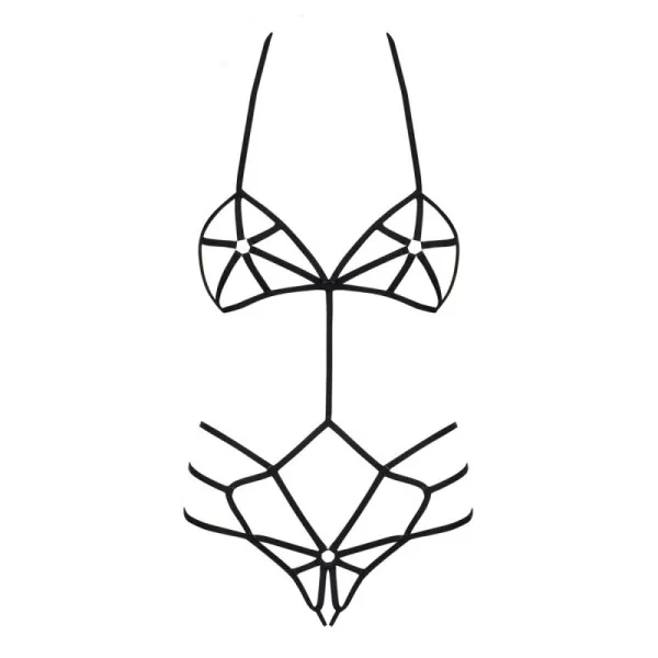 Slave Body schwarz von Obsessive kaufen | Fesselliebe