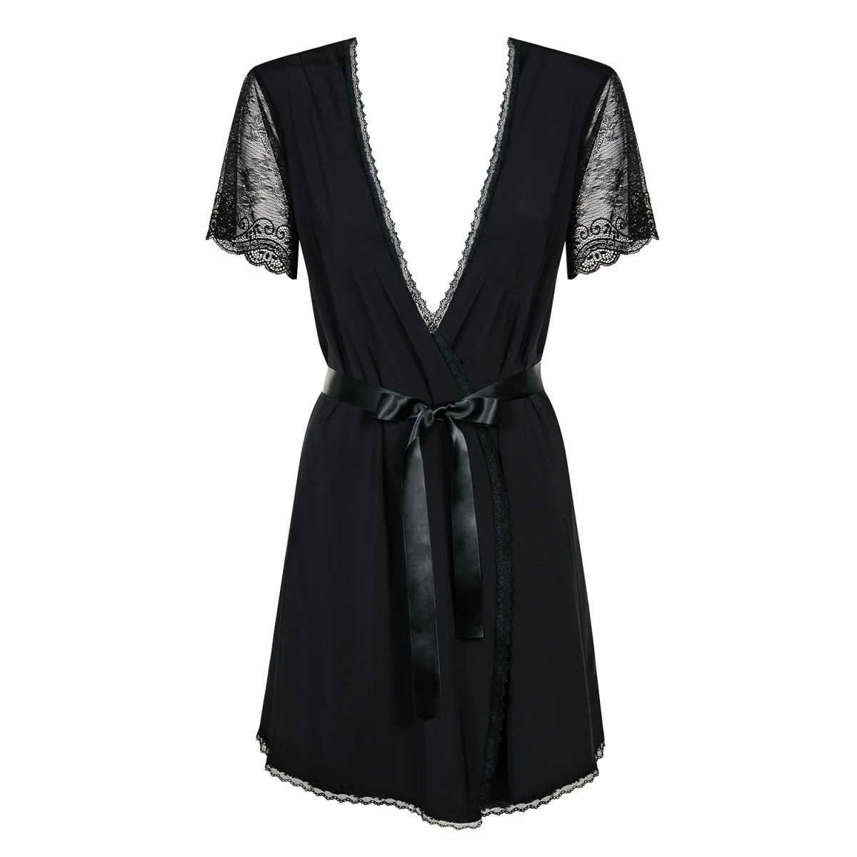 Miamor Robe & Tanga schwarz von Obsessive kaufen | Fesselliebe