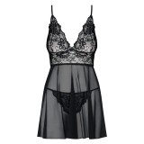 Idillia Babydoll & Tanga Schwarz von Obsessive | Fesselliebe.de
