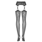Garter Strümpfen S206 Schwarz von Obsessive | Fesselliebe.de