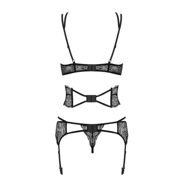 Frivolla 4er Set schwarz von Obsessive kaufen | Fesselliebe