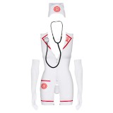 Emergency Kleid + Stethoscoweiss von Obsessive | Fesselliebe.de