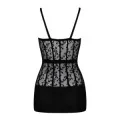 Kleid Schwarz D605 von Obsessive