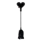 Crop & Tickler Schwarz A704 von Obsessive | Fesselliebe.de