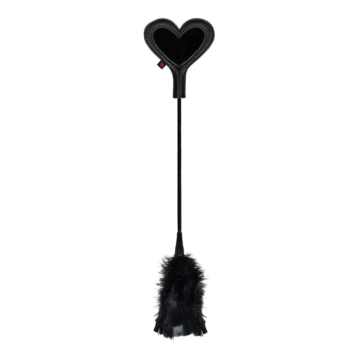 Crop & Tickler schwarz A704 von Obsessive kaufen | Fesselliebe