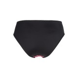 Plus Size Panty Pink-Schwarz V-8463 von Axami Size Plus | Fesselliebe.de