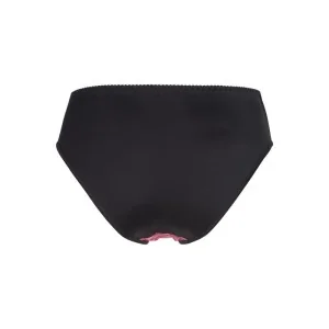 Plus Size Panty Pink-Schwarz V-8463 von Axami Size Plus