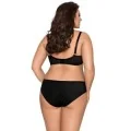 Plus Size Panty Pink-Schwarz V-8463 von Axami Size Plus