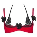 Plus Size BH Rot-Schwarz V-8771 von Axami Size Plus