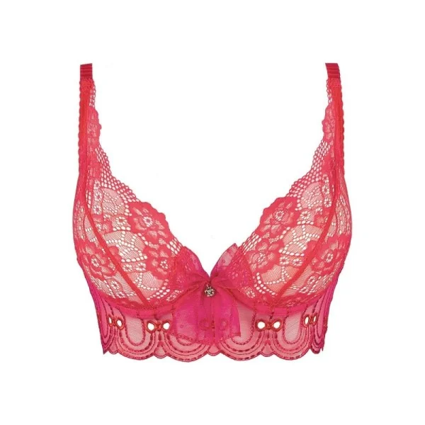 Bustier Pink V-9551 von Axami kaufen | Fesselliebe