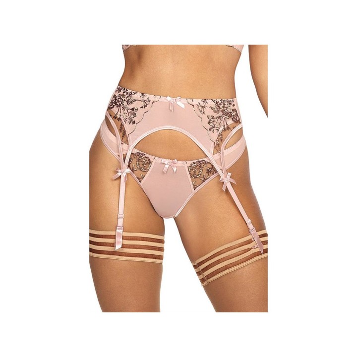 Strumpfgürtel Pink V-9522 von Axami | Fesselliebe.de