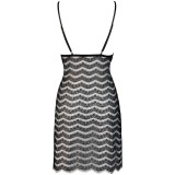 Babydoll & String Schwarz V-9579 von Axami | Fesselliebe.de