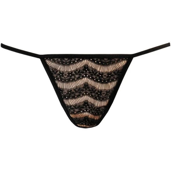 Babydoll & String schwarz V-9579 von Axami kaufen | Fesselliebe