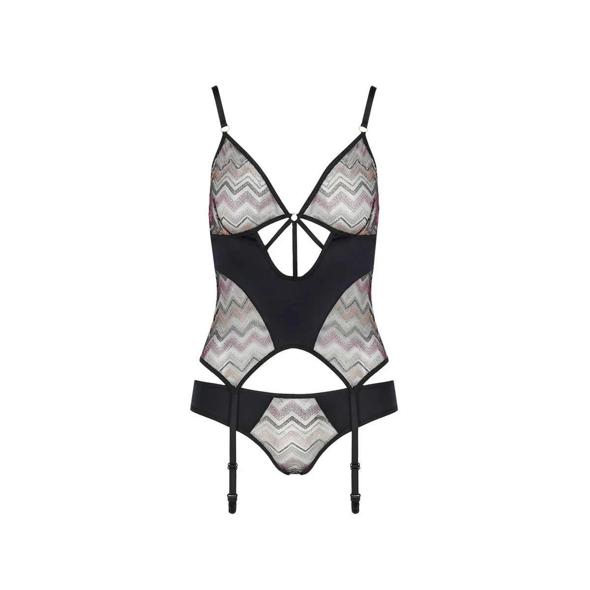 Lagerta Korsett & Tanga schwarz von Casmir kaufen | Fesselliebe