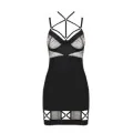 Lagerta Chemise & Tanga Schwarz von Casmir