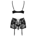 Peonesia 3er Set Schwarz von Obsessive