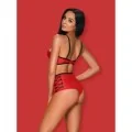 Leatheria 2er Set Rot von Obsessive