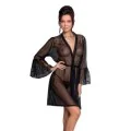 Lovelia Peignoir Schwarz von Passion-Exklusiv