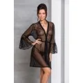 Lovelia Peignoir Schwarz von Passion-Exklusiv