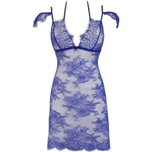 Babydoll & String Blau V-9609 von Axami