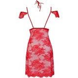 Babydoll & String Rot V-9589 von Axami | Fesselliebe.de