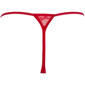 Babydoll & String Rot V-9589 von Axami