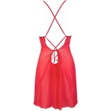 Babydoll & String Rot V-9559 von Axami | Fesselliebe.de