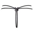 Plus Size String Schwarz V-8698 von Axami Size Plus