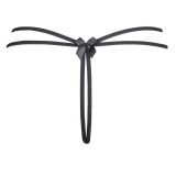 Plus Size String Schwarz V-8698 von Axami Size Plus | Fesselliebe.de