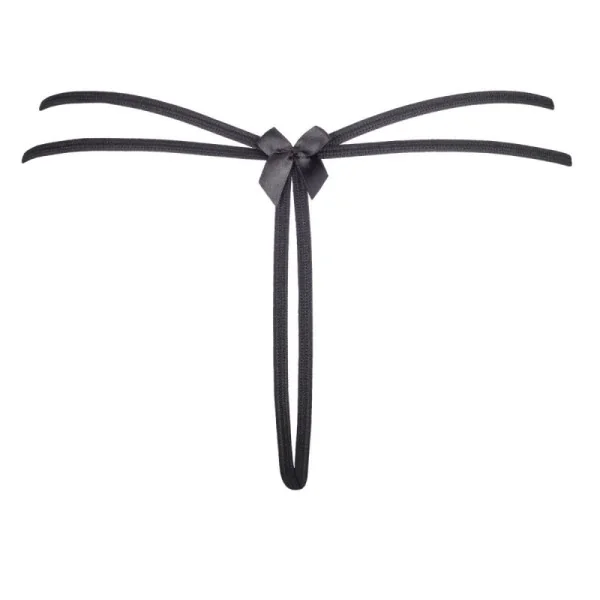 Plus Size String schwarz V-8698 von Axami Size Plus kaufen | Fesselliebe