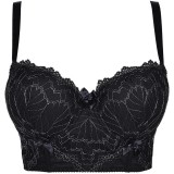 Plus Size BH Schwarz V-8651 von Axami Size Plus | Fesselliebe.de