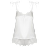 Prima Neve Top & Panty Weiss von Obsessive | Fesselliebe.de