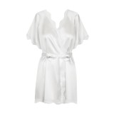 Prima Neve Peignoir Weiss von Obsessive | Fesselliebe.de