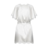 Prima Neve Peignoir Weiss von Obsessive | Fesselliebe.de