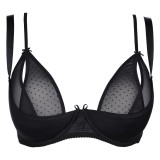 Plus Size BH Schwarz V-8821 von Axami Size Plus | Fesselliebe.de